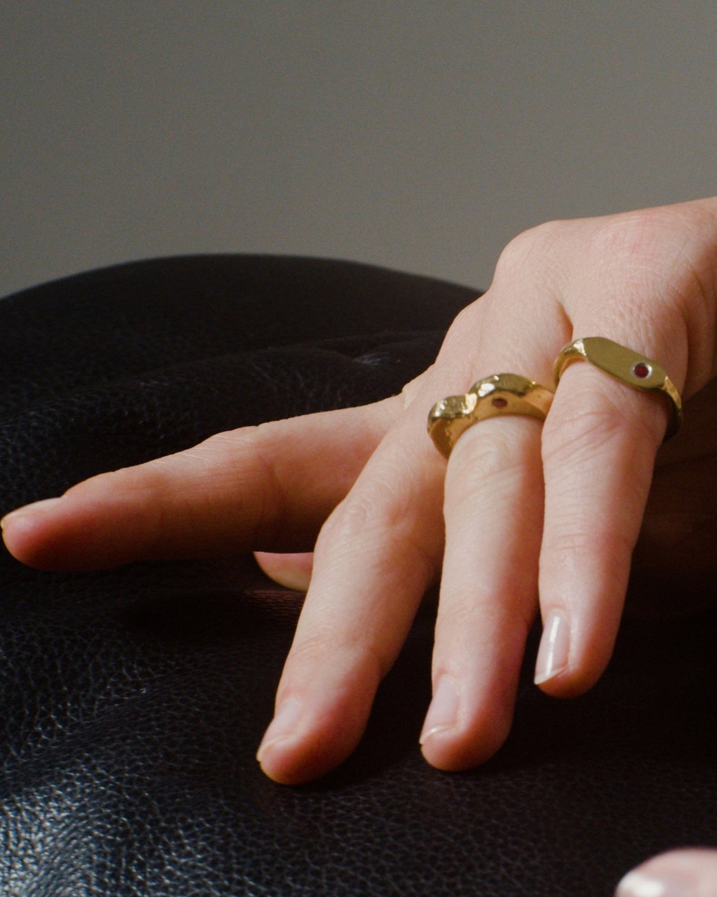 BAGUE COEUR RUBIS PRECIEUX