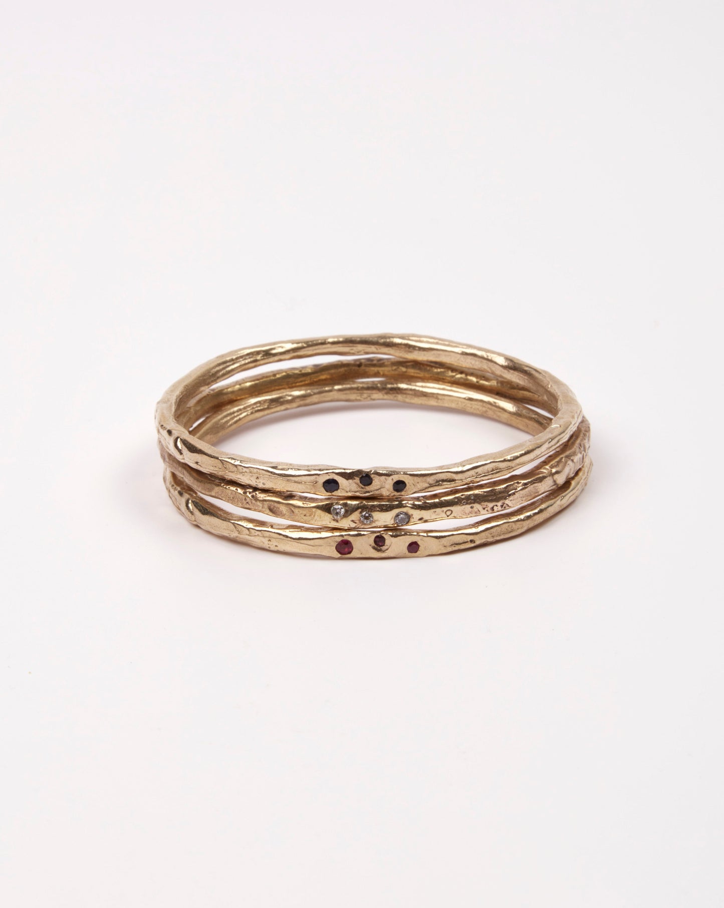 JONC BRUT PRECIEUX 3 RUBIS