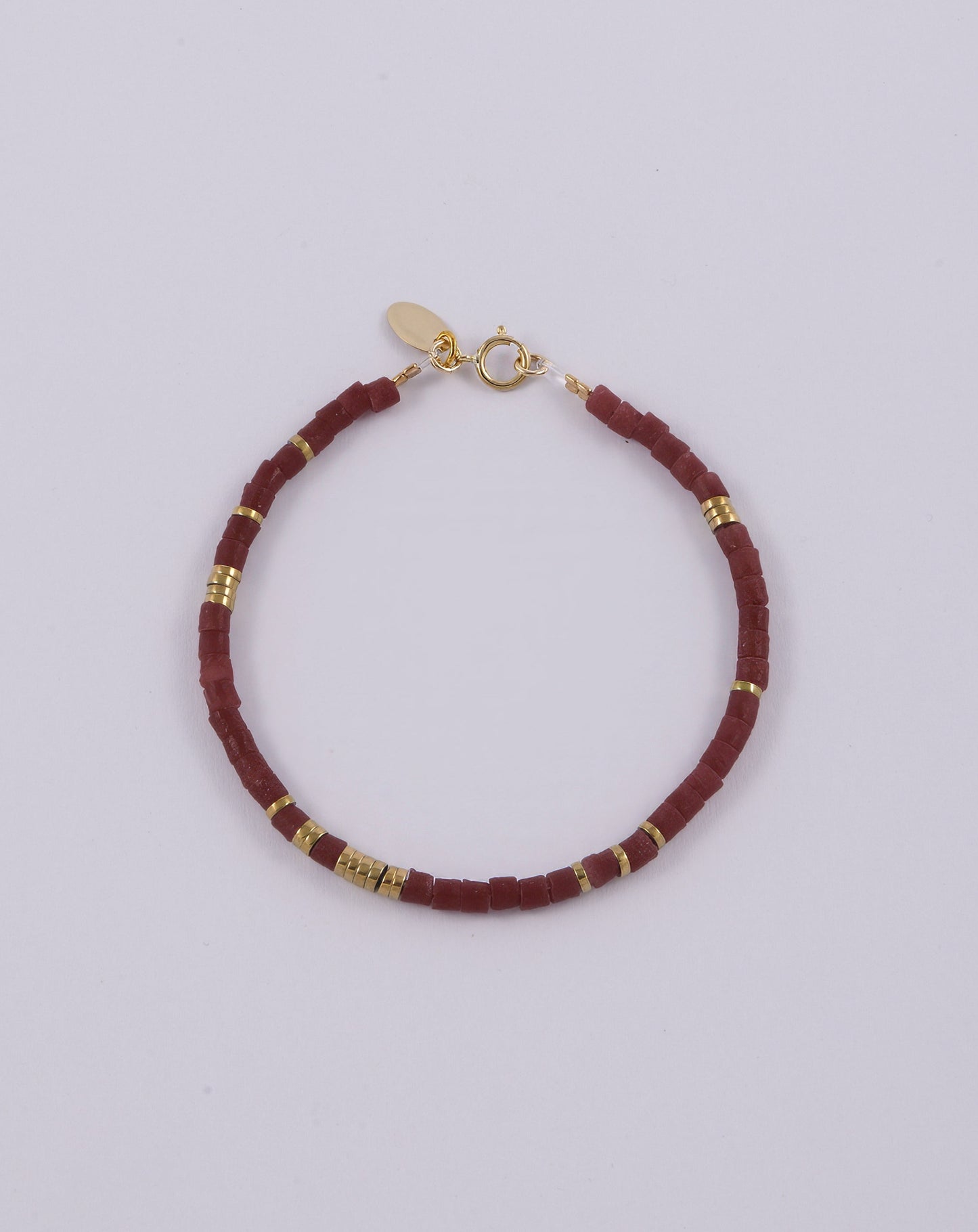 BRACELET BROOKLYN BORDEAUX