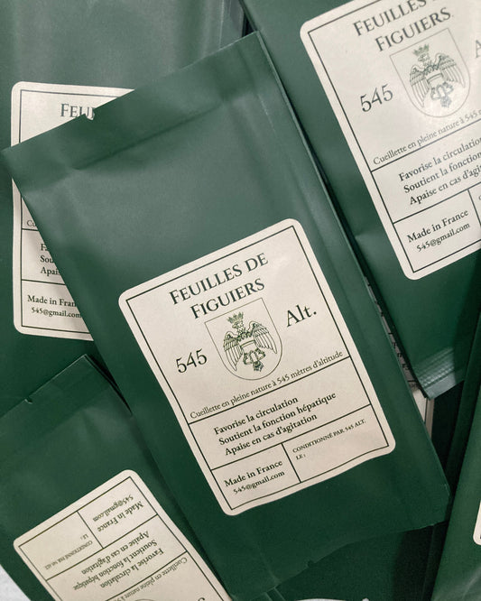 SACHET DE PAILLETTES DE FEUILLES DE FIGUIER 545 Alt